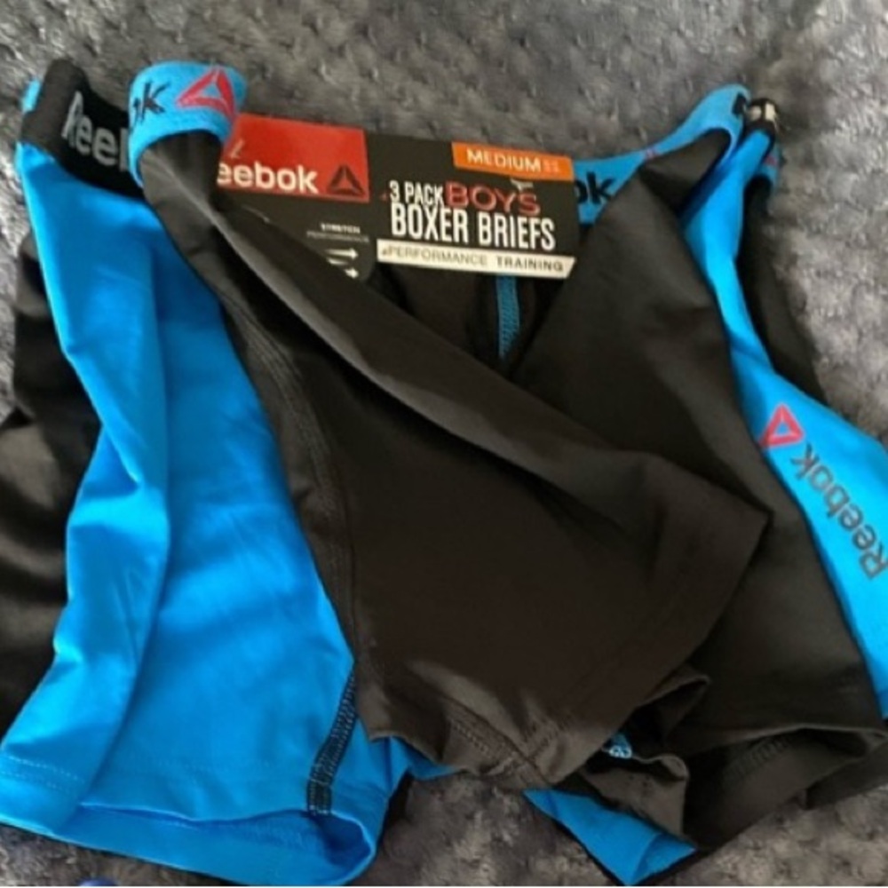 NWT pack of 3 pair boy’s boxer brief athletic style SzM underwear
